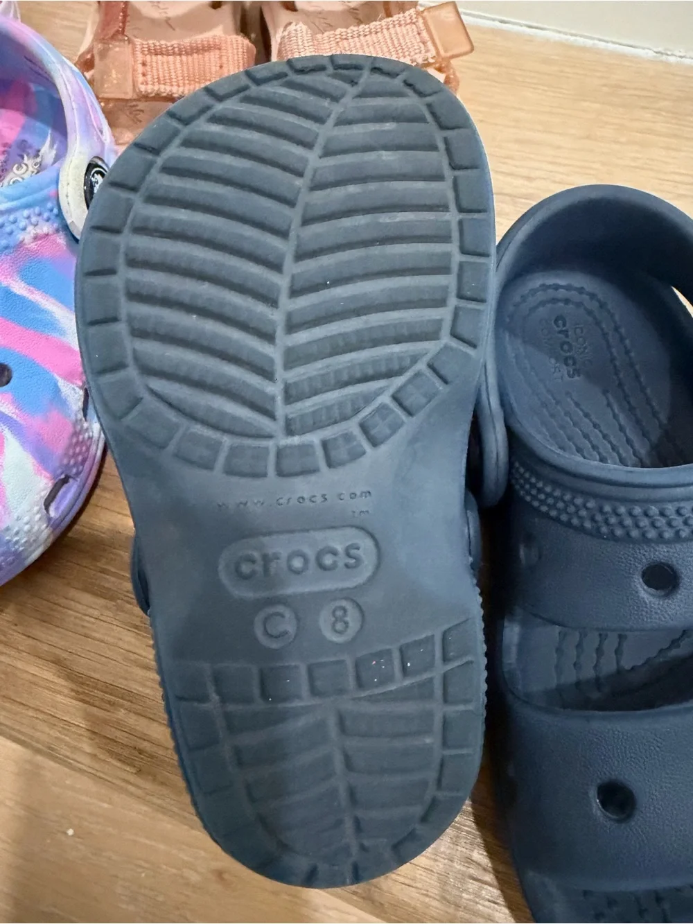 Crocs and sketchers